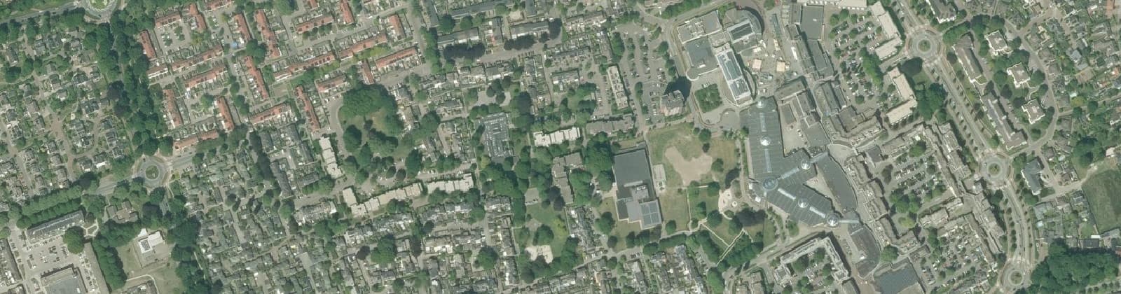 Luchtfoto van Cobbeek en Centrum