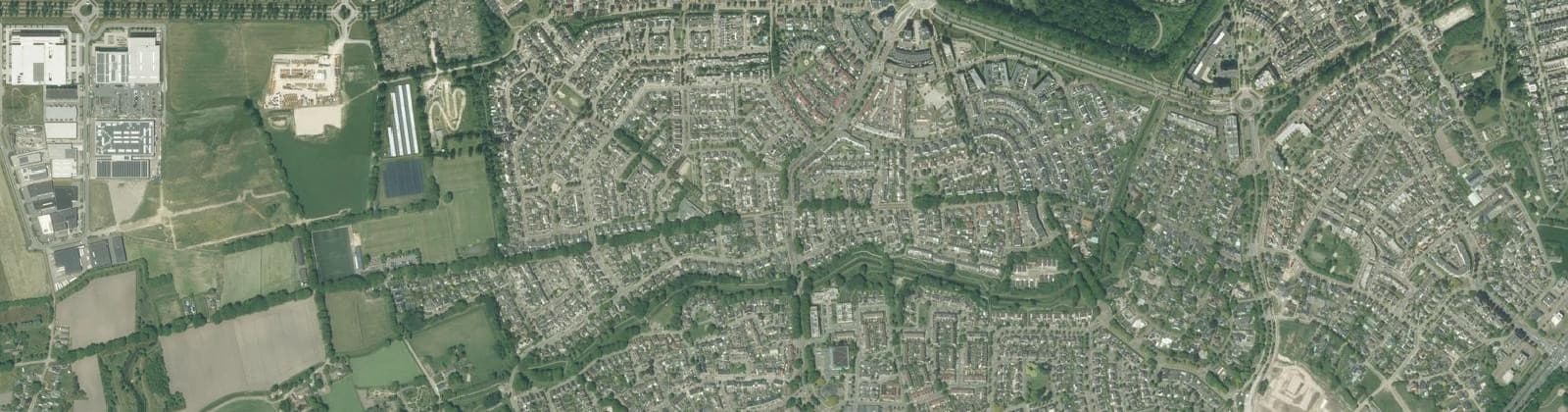 Luchtfoto van De Kelen