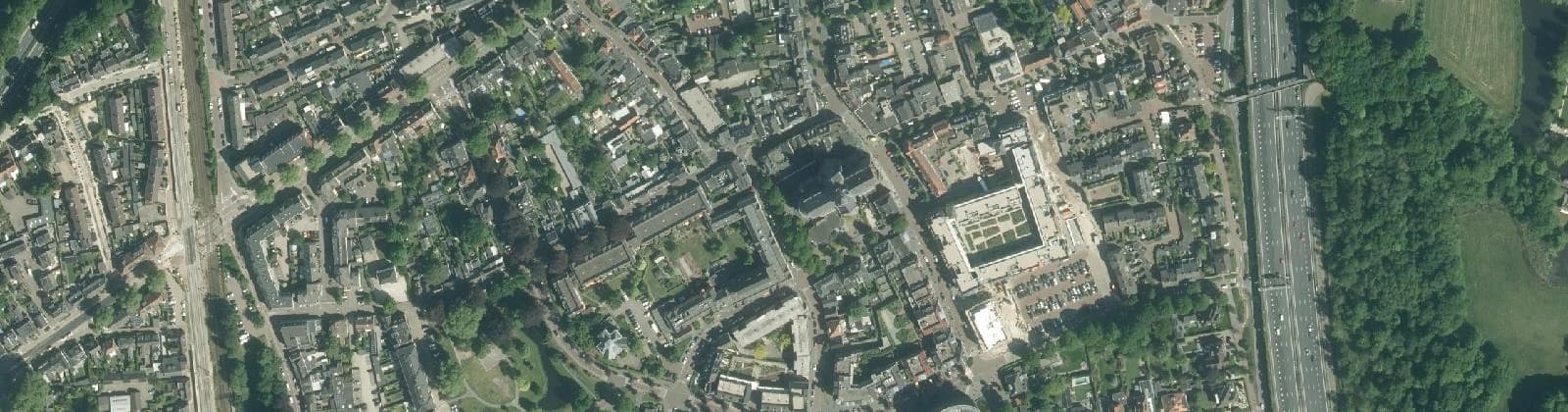 Luchtfoto van Centrum