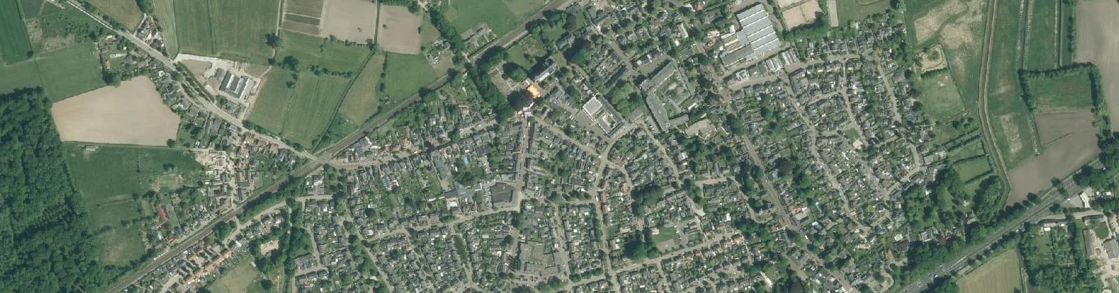 Luchtfoto van Helvoirt