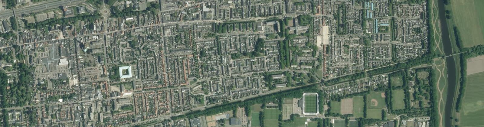 Luchtfoto van Laageinde