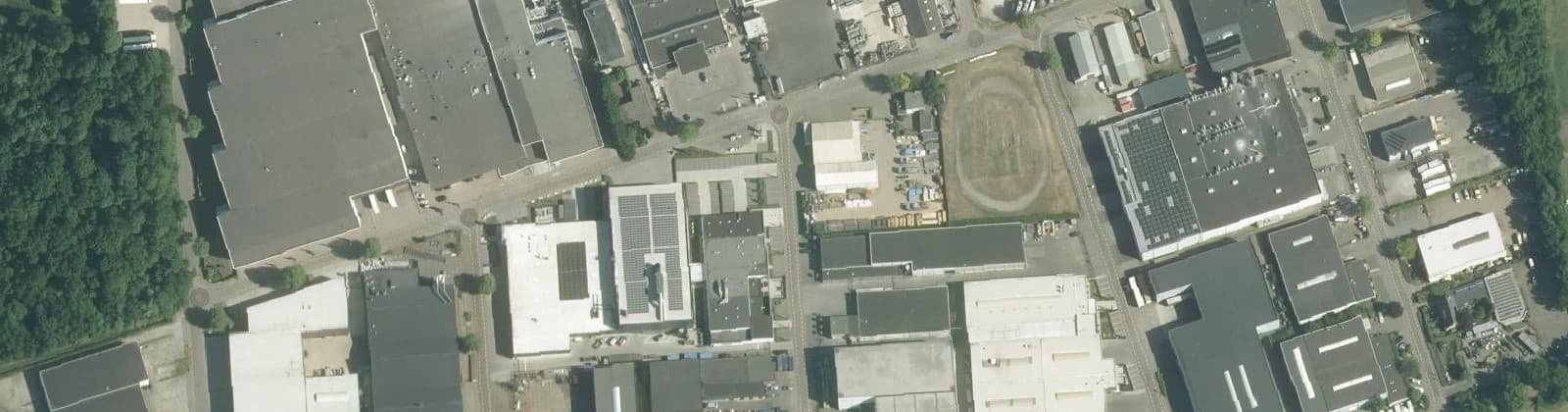 Luchtfoto van Industrieterrein De Kooy