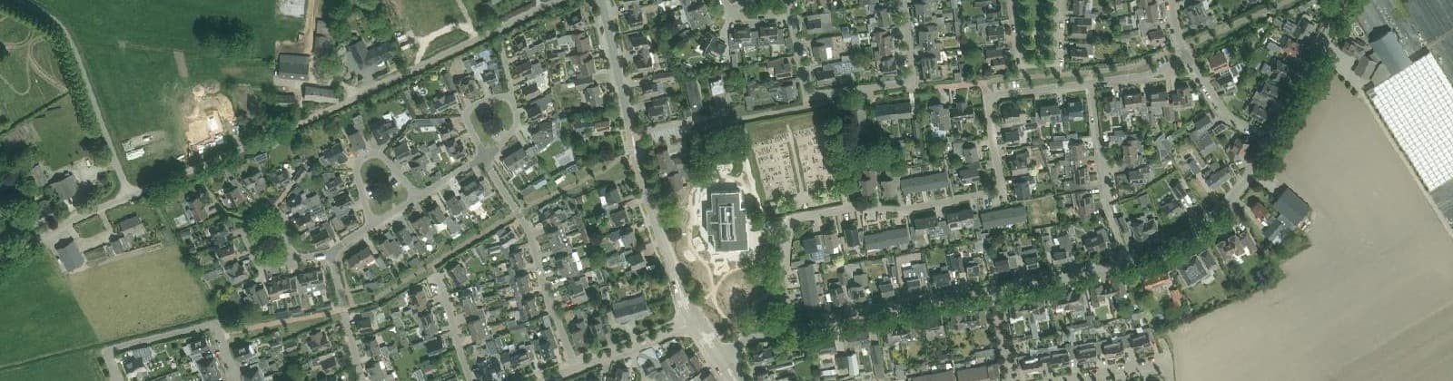 Luchtfoto van Klein-Zundert