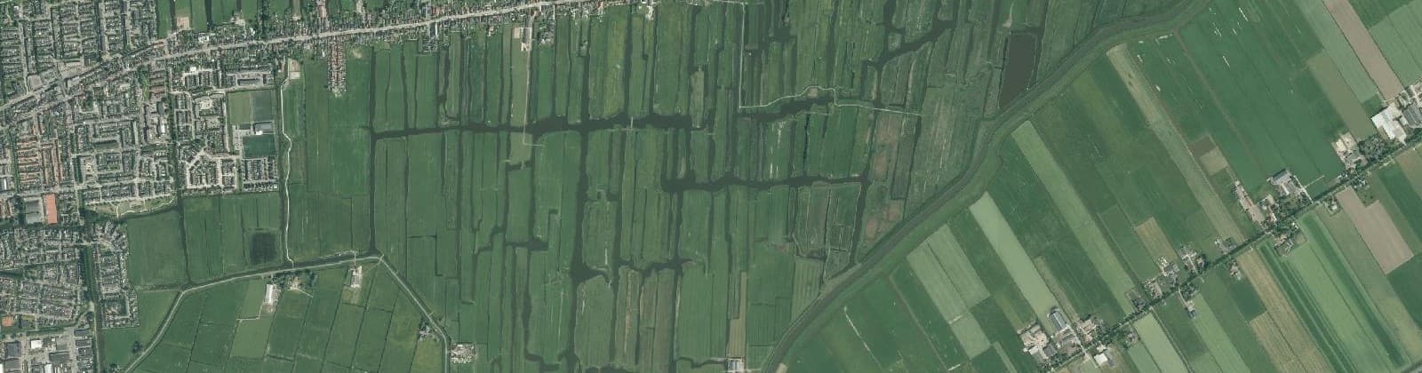 Luchtfoto van Oosteinde