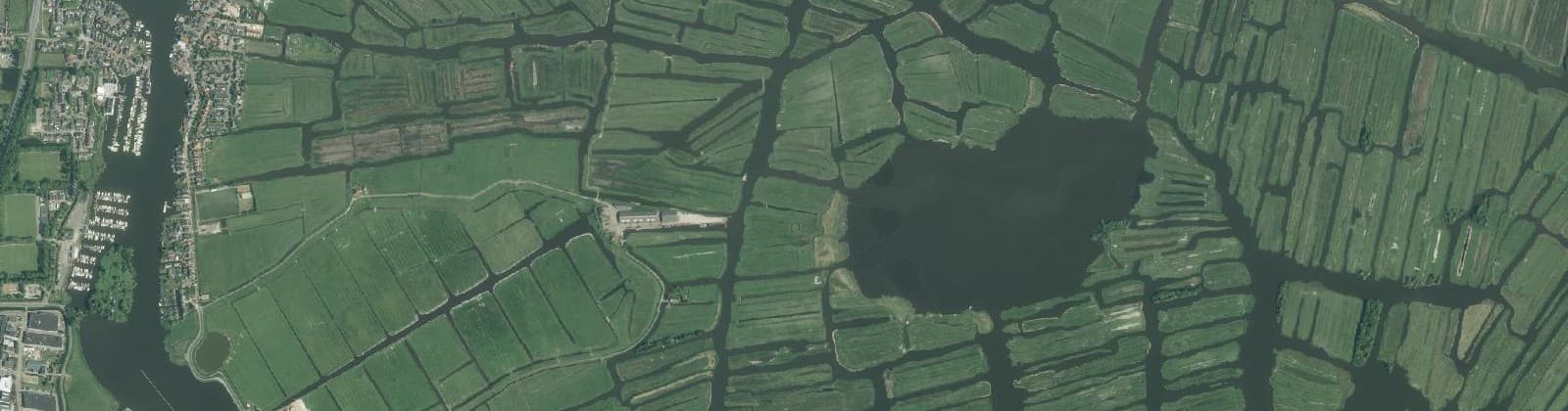 Luchtfoto van Oost-Knollendam