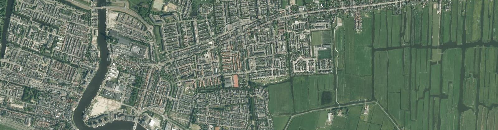 Luchtfoto van Molenbuurt
