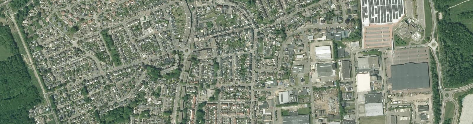 Luchtfoto van Schaesberg Centrum