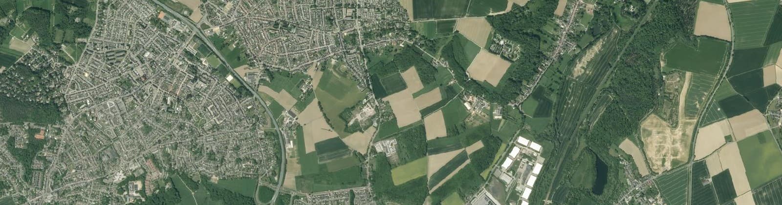 Luchtfoto van Groenstraat