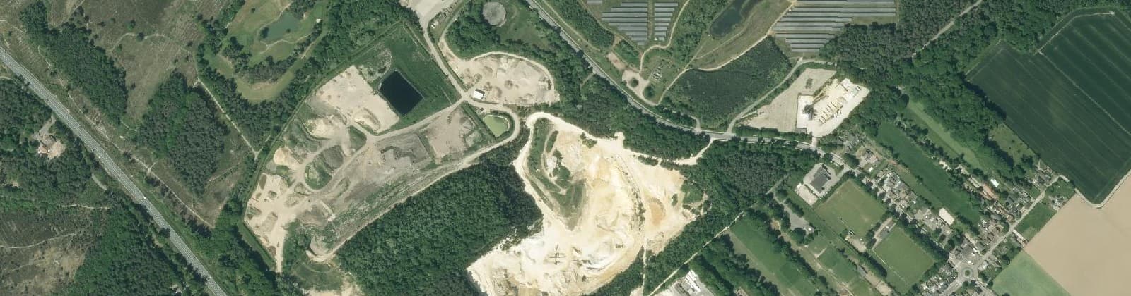 Luchtfoto van Brunssumerheide (1)