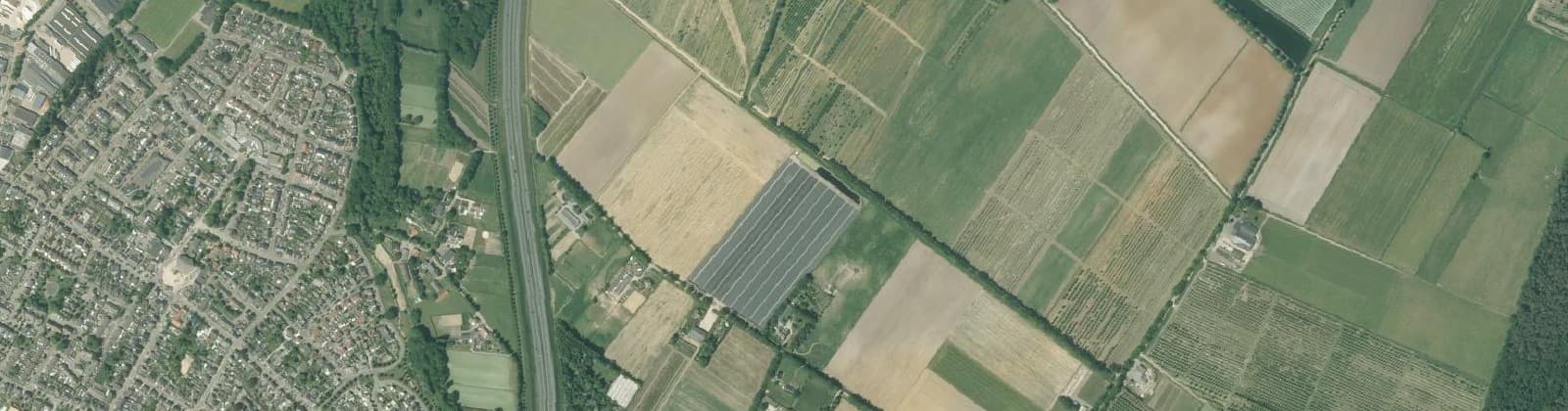 Luchtfoto van Overige verspreide huizen