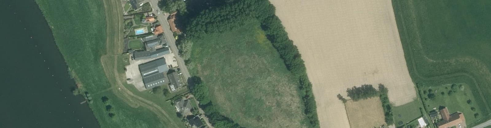 Luchtfoto van Aijen Kern