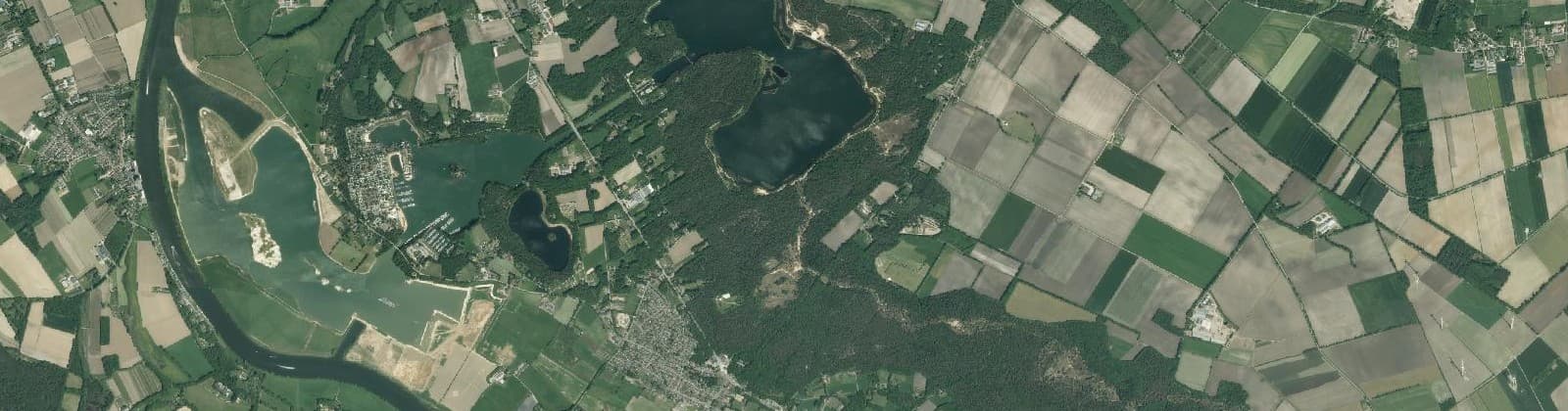 Luchtfoto van Well Buitengebied