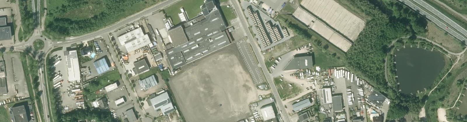 Luchtfoto van Rode Beek