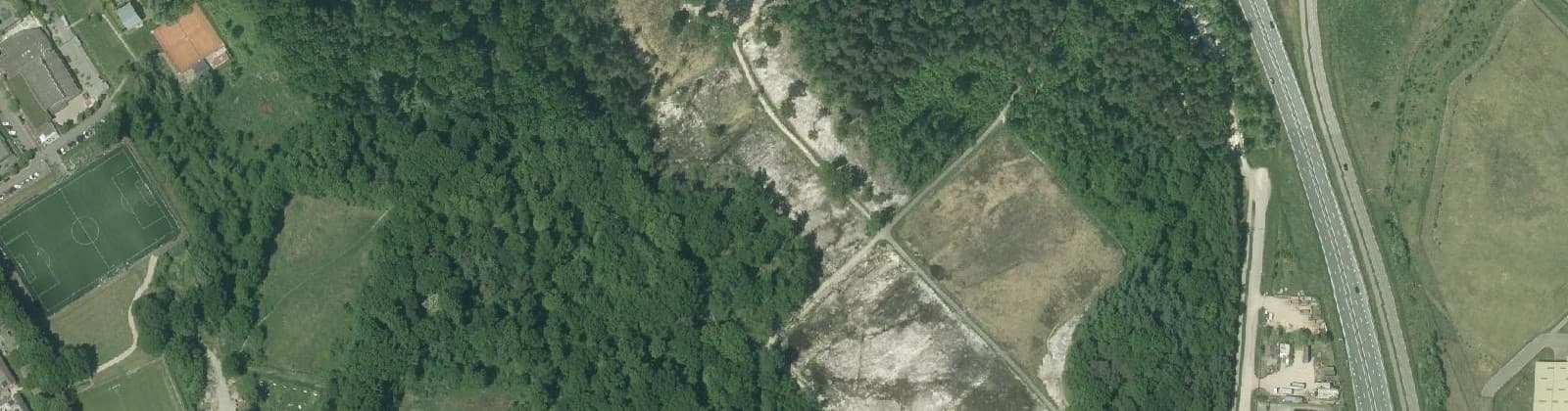 Luchtfoto van De Heide