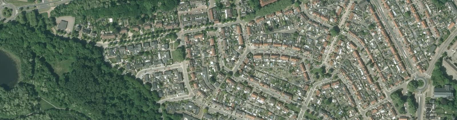 Luchtfoto van Langenberg