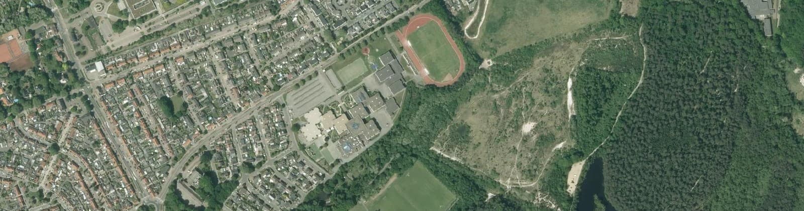 Luchtfoto van De Struiken