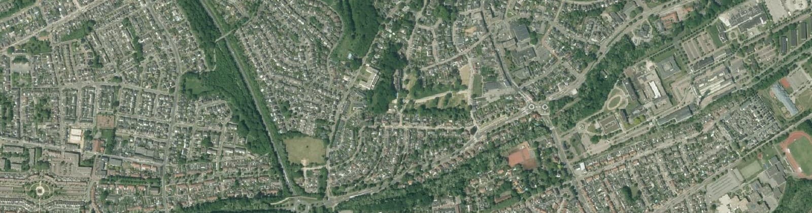 Luchtfoto van Haansberg