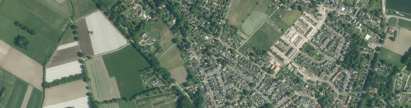 Luchtfoto van Milsbeek