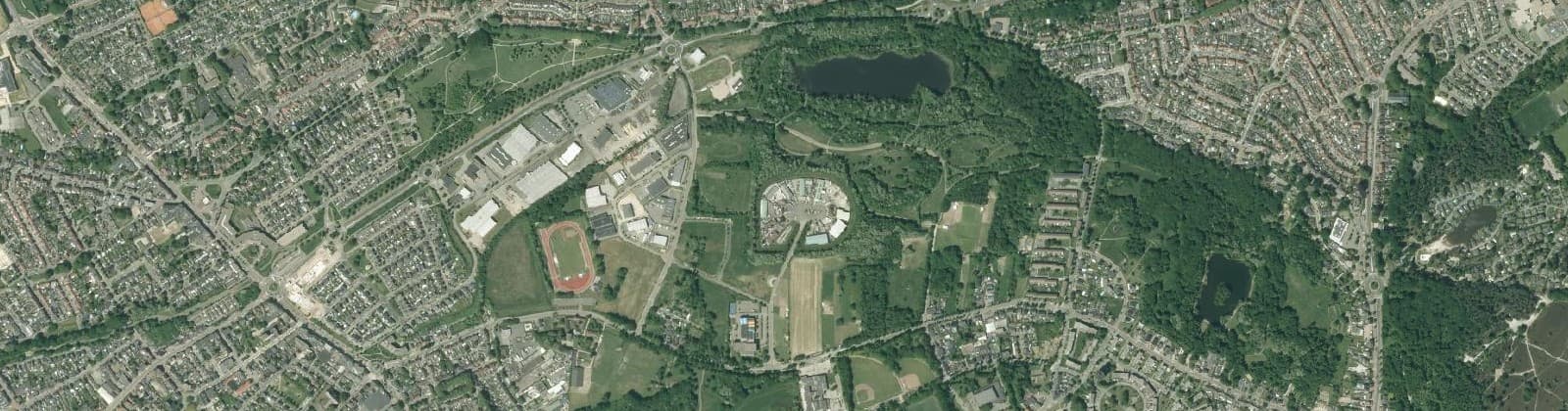 Luchtfoto van Weggebekker