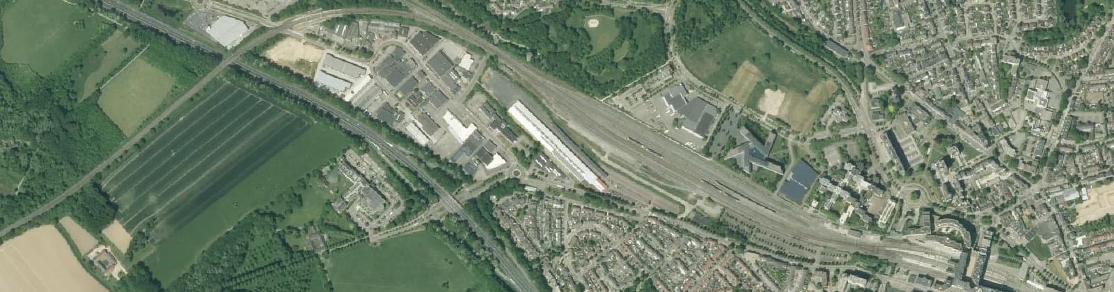 Luchtfoto van In de Cramer