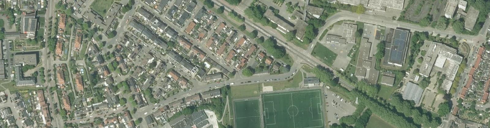 Luchtfoto van Grasbroek