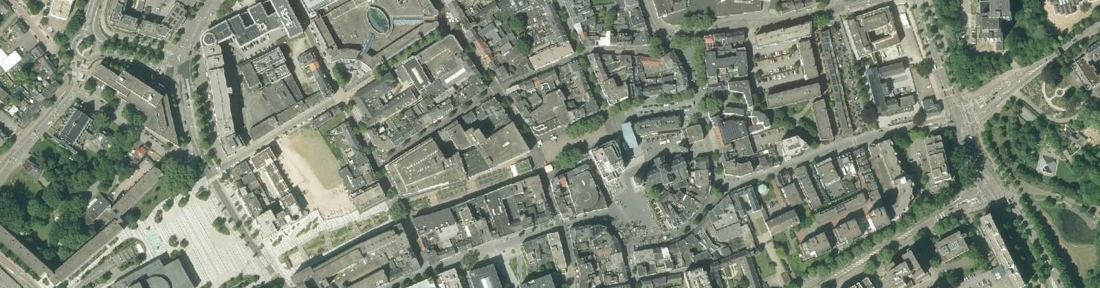 Luchtfoto van Heerlen-Centrum