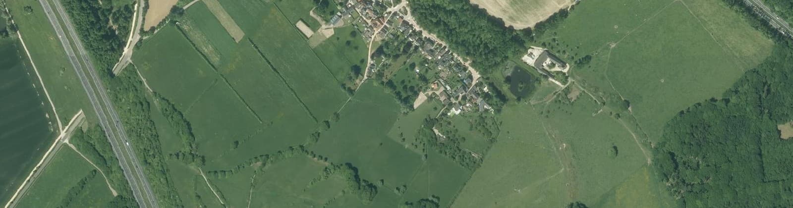 Luchtfoto van Benzenrade