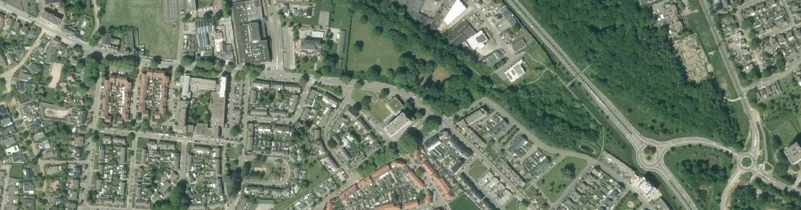 Luchtfoto van Dr Nolensplein en omgeving