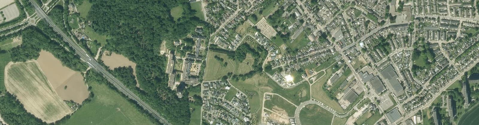 Luchtfoto van Heerlerbaan-West