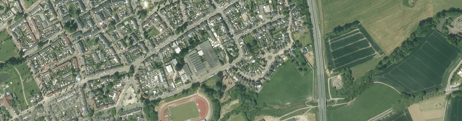 Luchtfoto van Kaalheide