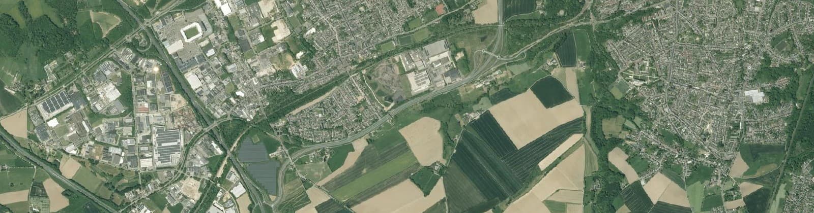 Luchtfoto van Gracht