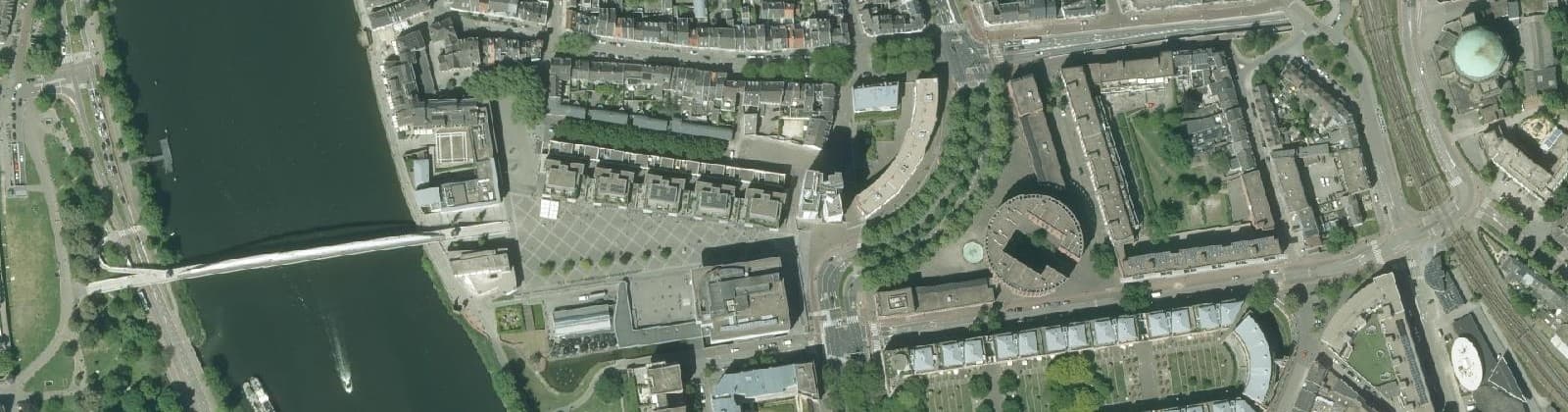Luchtfoto van Wyck