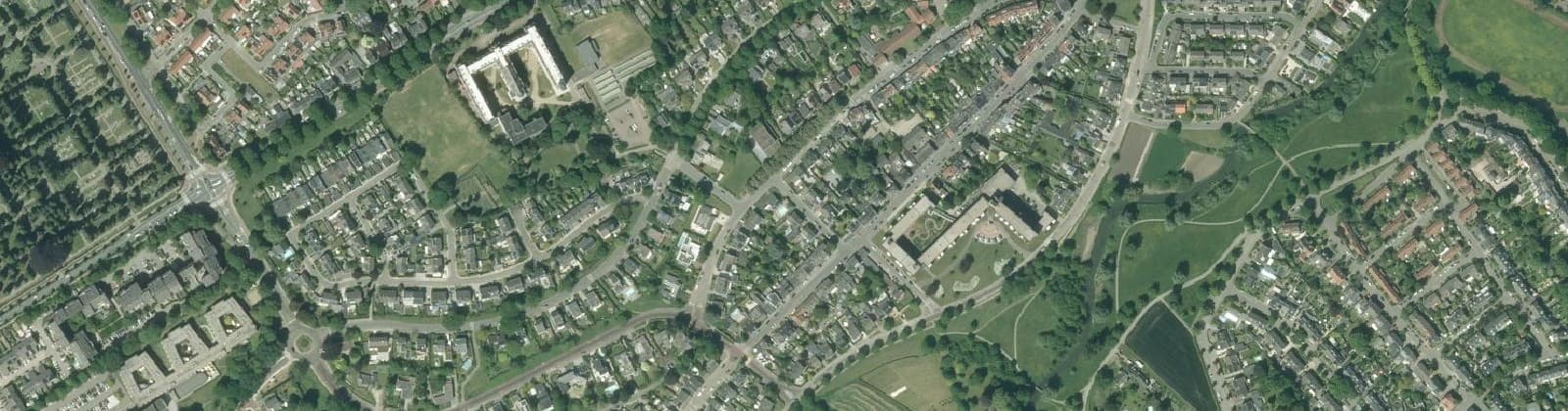 Luchtfoto van Biesland