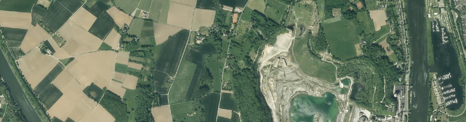 Luchtfoto van Sint Pieter