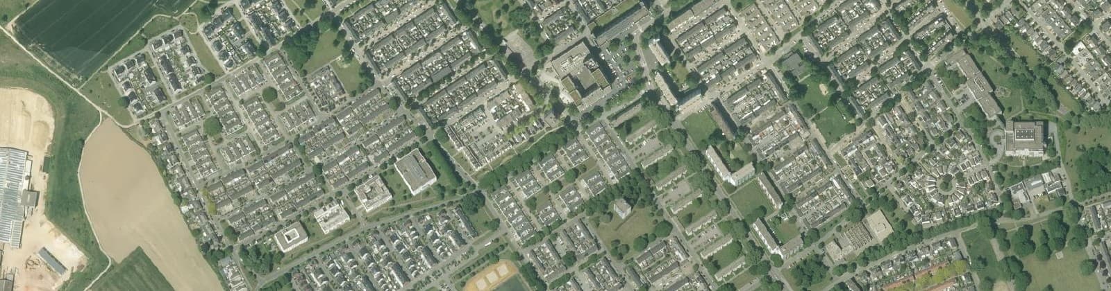 Luchtfoto van Malberg