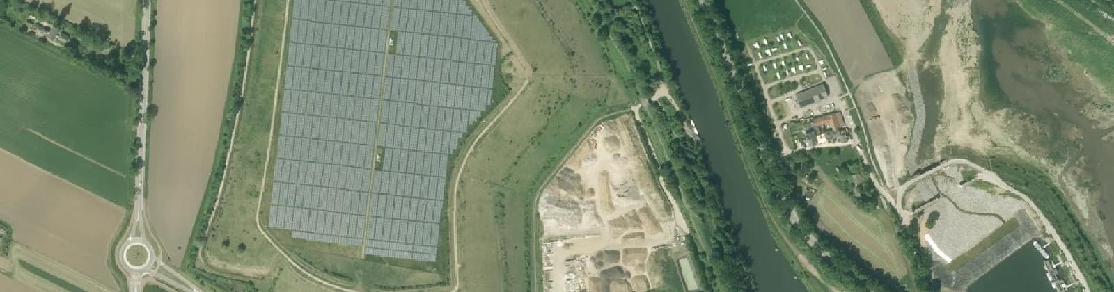 Luchtfoto van Belvédère