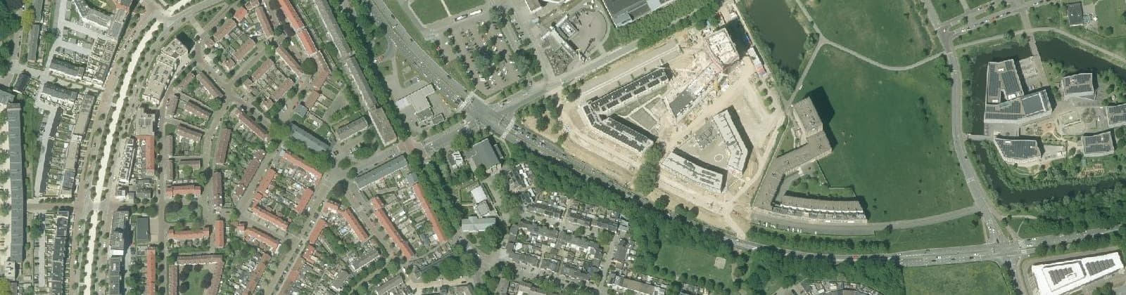 Luchtfoto van Wittevrouwenveld