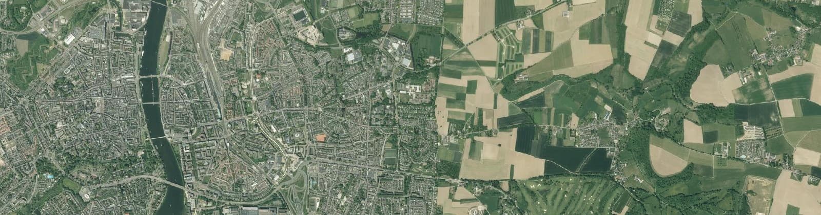 Luchtfoto van Scharn