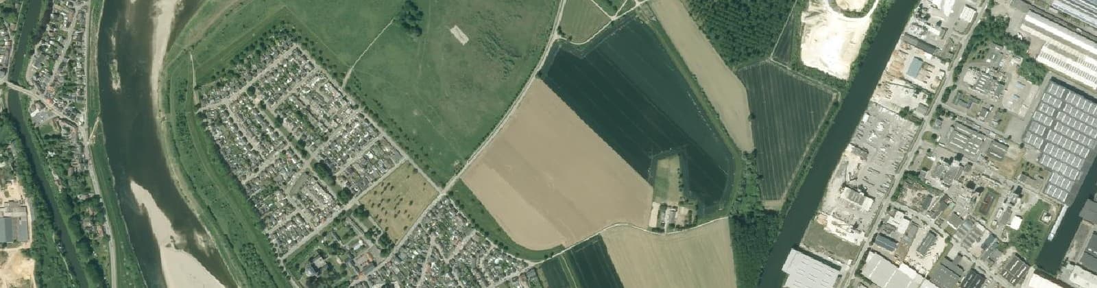 Luchtfoto van Borgharen