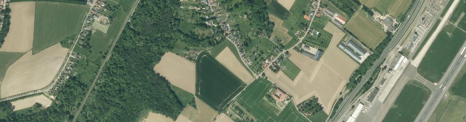 Luchtfoto van Moorveld