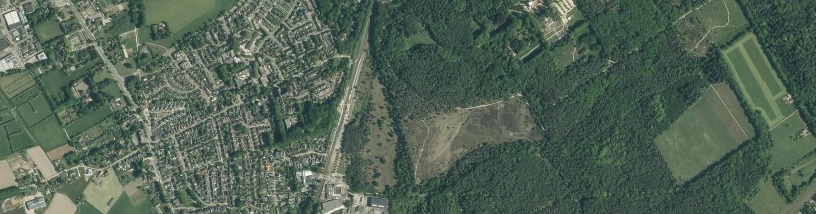 Luchtfoto van Molenhoek