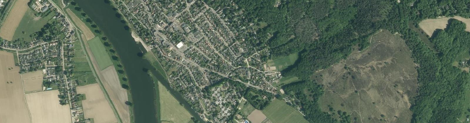 Luchtfoto van Mook