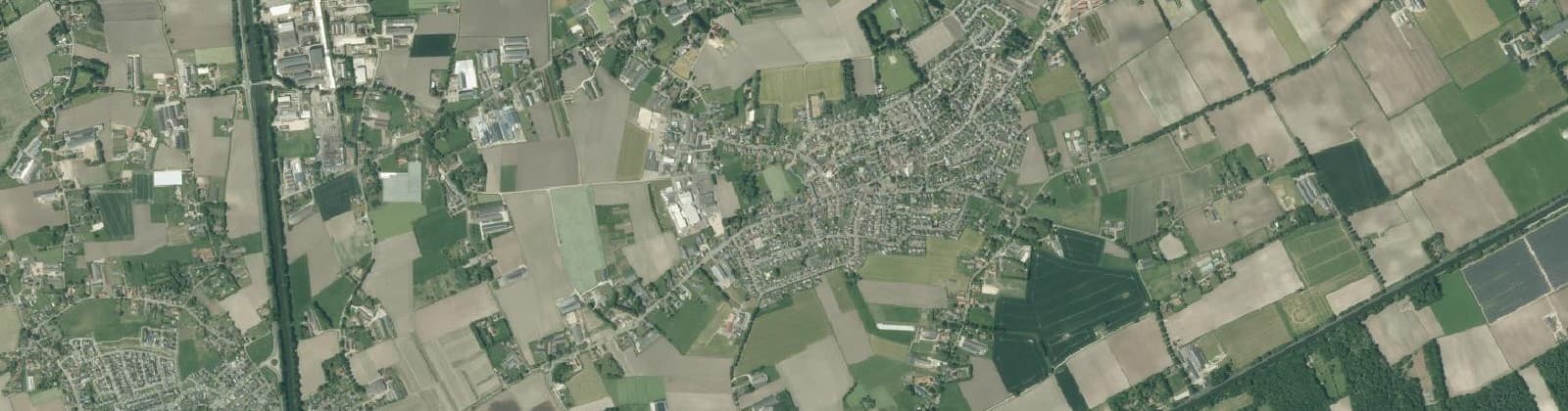 Luchtfoto van Ospel
