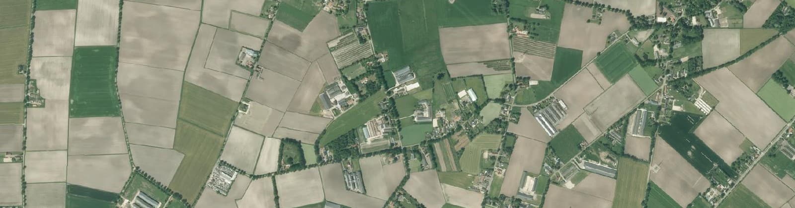 Luchtfoto van Nieuwstraat-Horick-Kampersweg