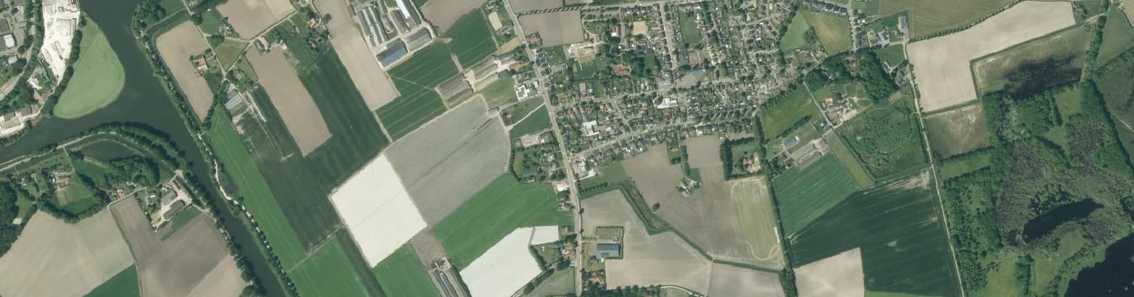 Luchtfoto van Nederweert-Eind