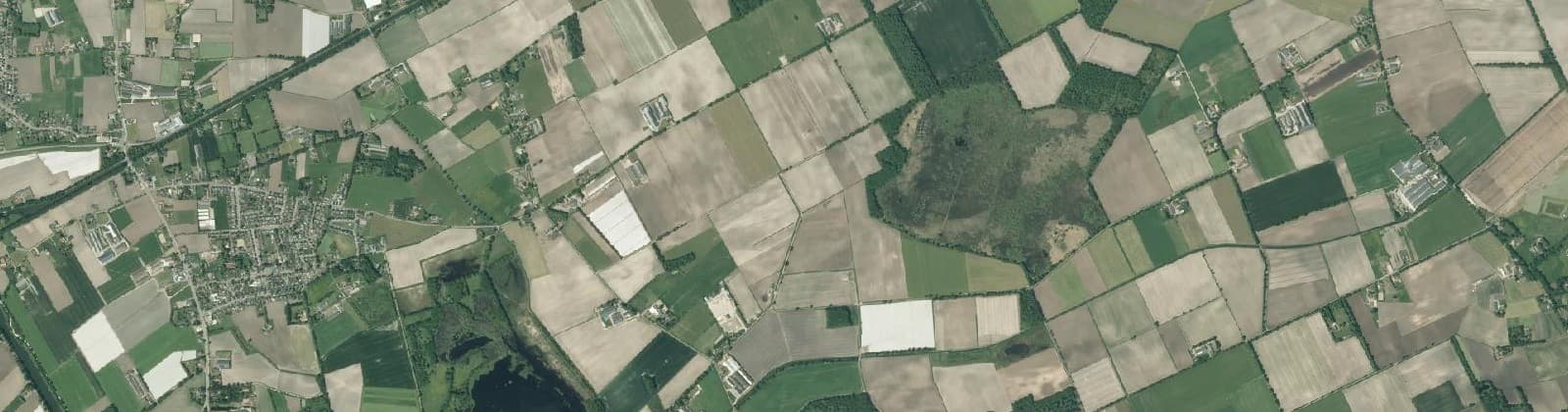 Luchtfoto van Wellenstein-Aan 't Kruis