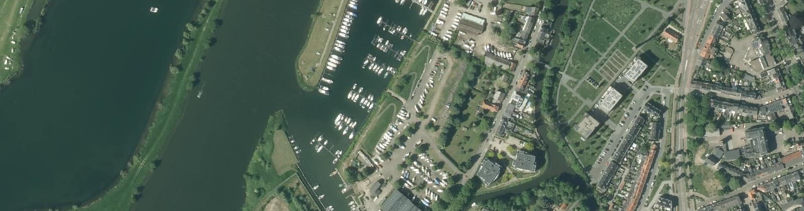 Luchtfoto van Voorstad