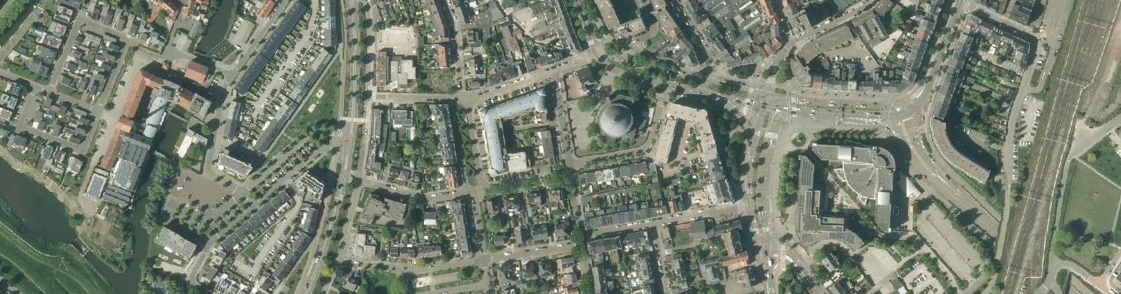 Luchtfoto van Roerzicht