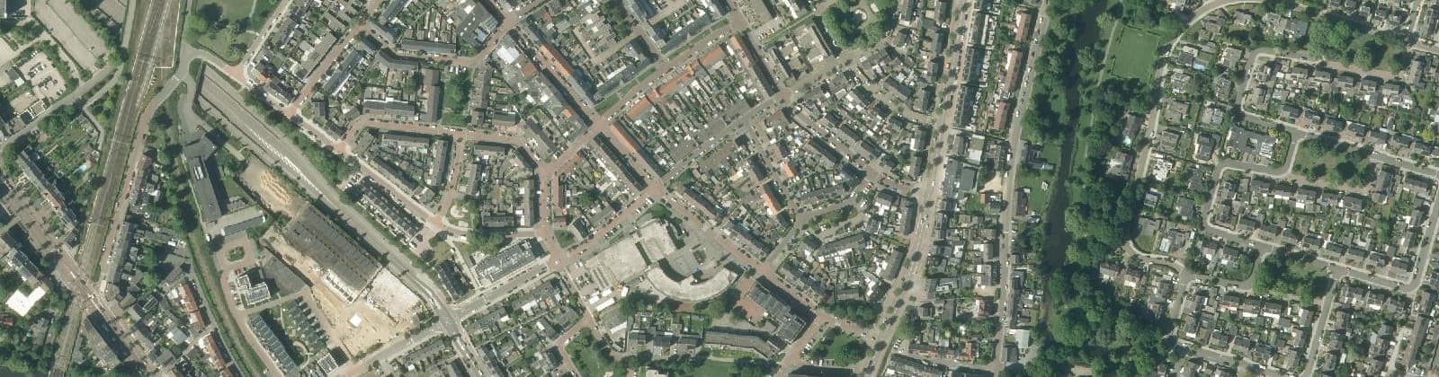 Luchtfoto van Roermondse Veld