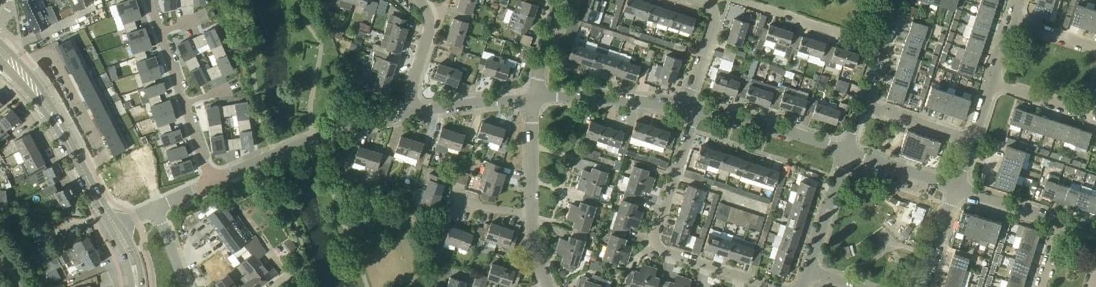 Luchtfoto van Vliegeniersbuurt